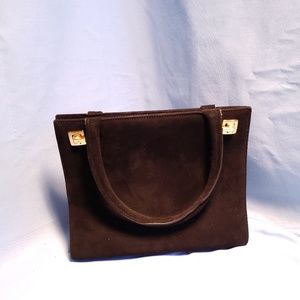 St. John suede purse